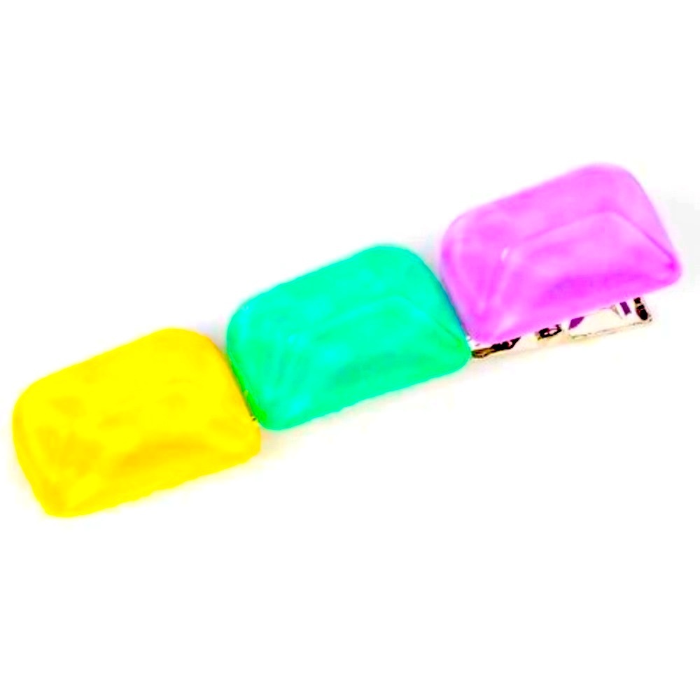 🟨🟩🟪 “GEMSTONE GLIMMER” MULTI HAIR CLIP❗️ FOR LADIES OR KIDS❗️~ PAPARAZZI❗️🟪🟩🟨